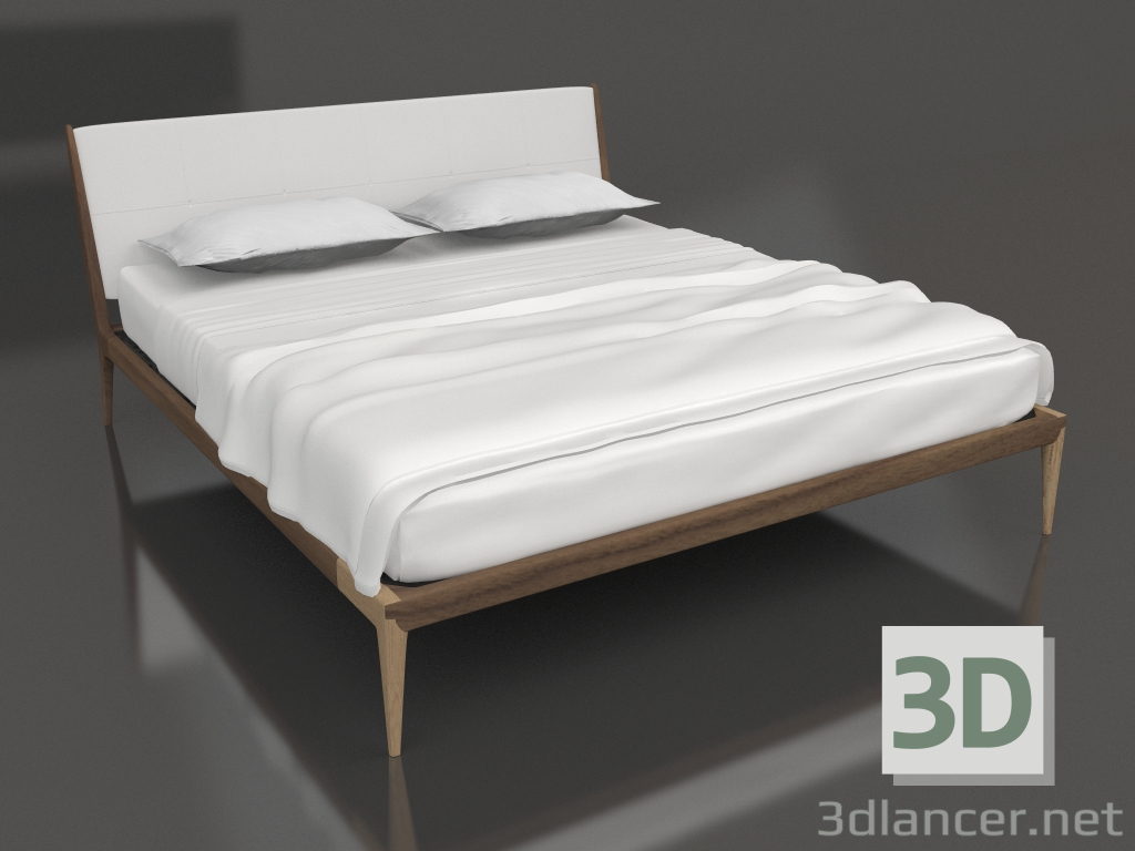 3d model cama brad - vista previa