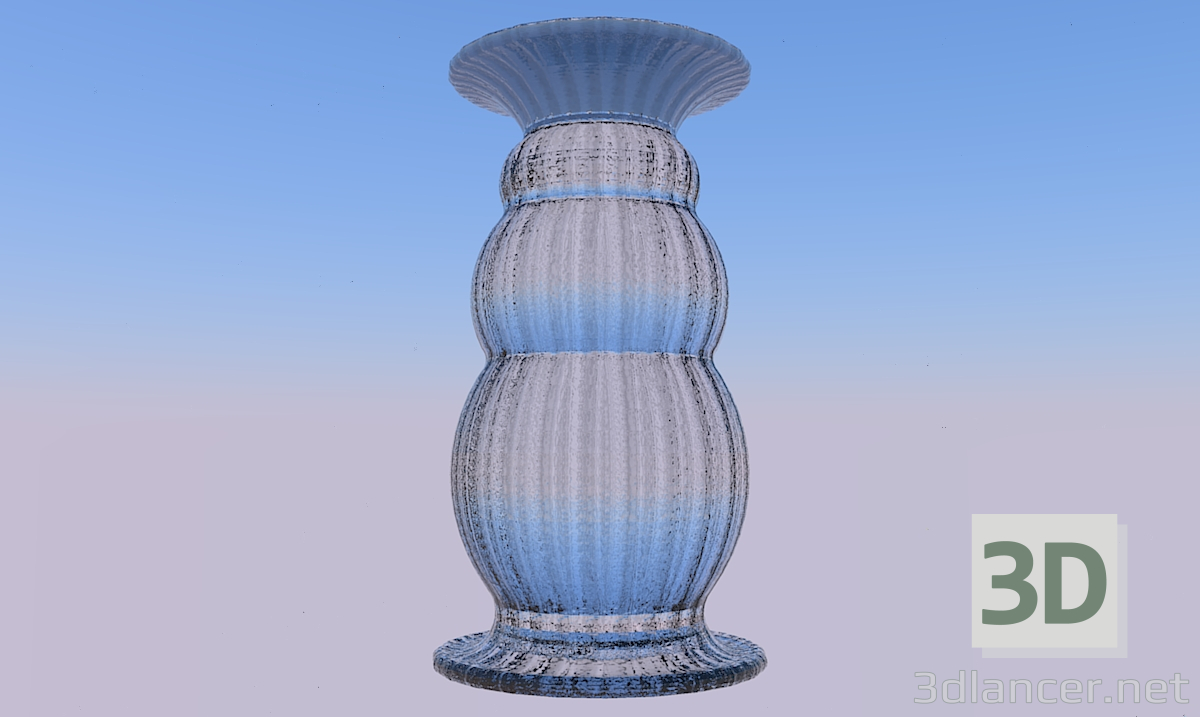 Modelo 3d Vaso - preview