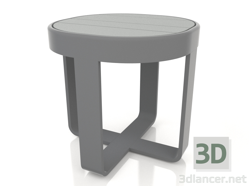 3d model Mesa de centro redonda Ø42 (Antracita) - vista previa