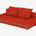 3d model Double sofa bed for 2 persons - preview