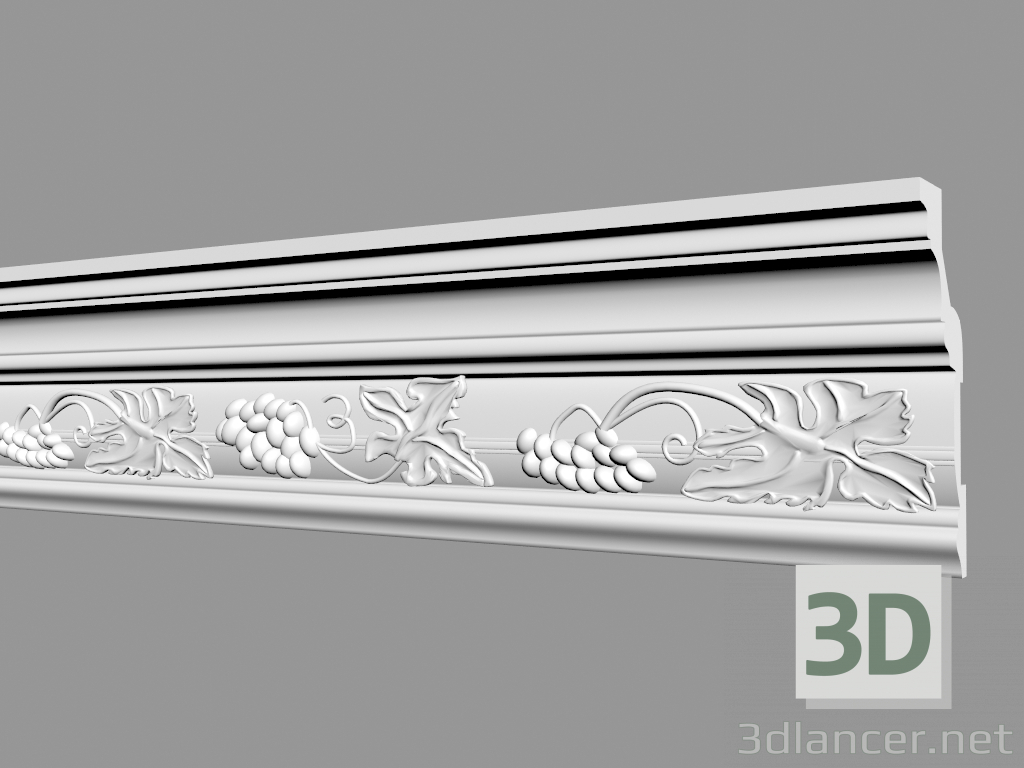 3d model Cornice C1012 - preview