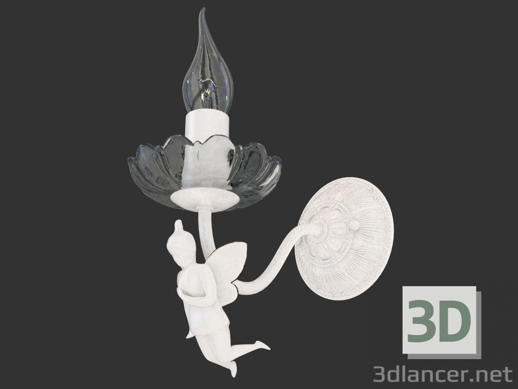 3d model Aplique ANGEL (ARM392-01-W) - vista previa