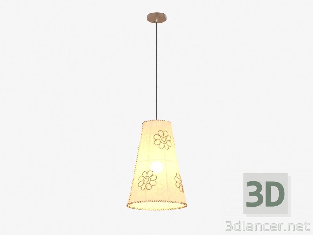 3D modeli Rattan Avize (376013201) - önizleme