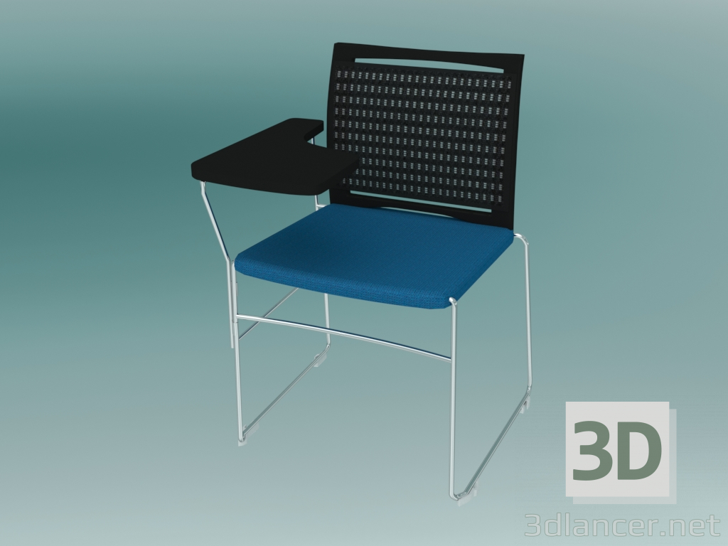 3d model Silla de visita (575V B) - vista previa