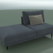 3D Modell Doppelsofa Alfinosa mit halber Rückenlehne (2000 x 1000 x 730, 200AL-100-PL / W) - Vorschau