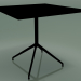 3d model Square table 5708, 5725 (H 74 - 79x79 cm, spread out, Black, V39) - preview