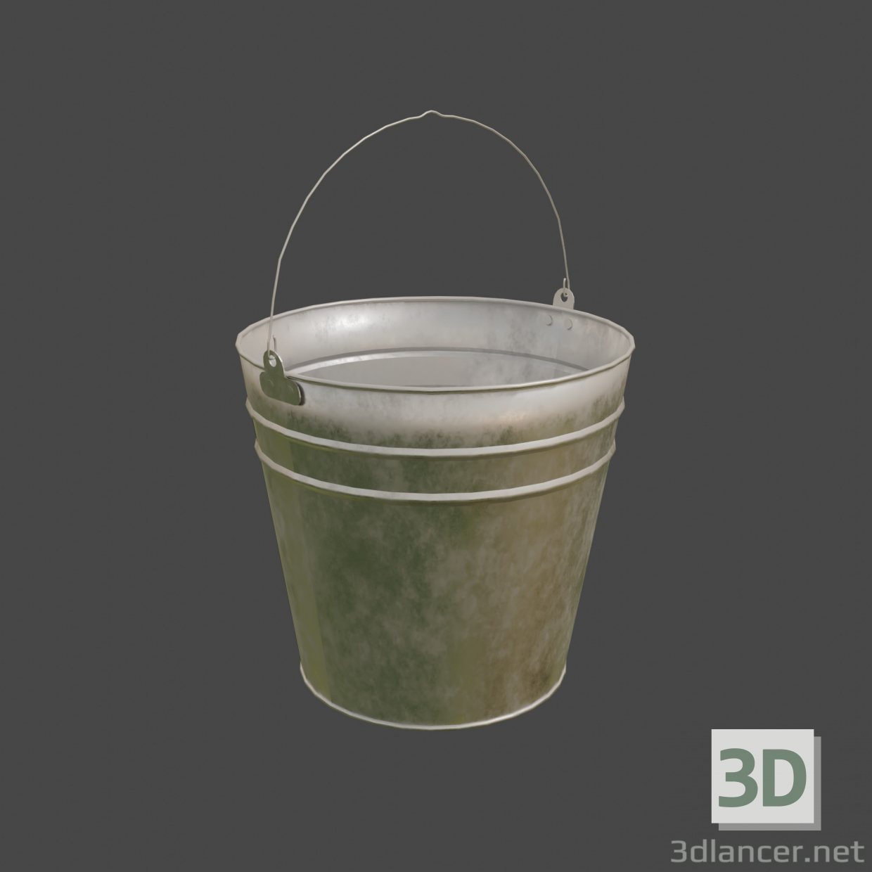 Eimer 3D-Modell kaufen - Rendern