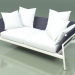 3d model Sofa 002 (Metal Milk, Batyline Blue) - preview