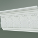 Modelo 3d Cornija de gesso com ornamento KV089 - preview