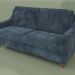 3D Modell Sofa 3-Sitzer Richmond (Samt) - Vorschau