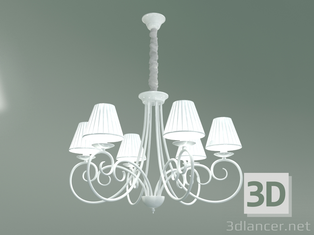 modello 3D Lampadario a sospensione 280-6 - anteprima