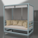 3d model Sofa (Blue gray) - preview