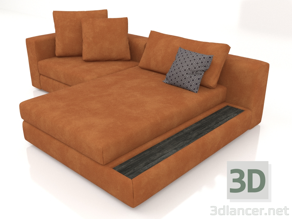 3d model Sofá Bluebel (Tessio 33) - vista previa