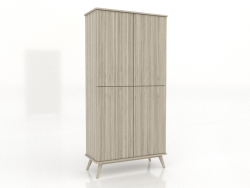 Cabinet 5 1000x450x2000 mm (lightened oak)