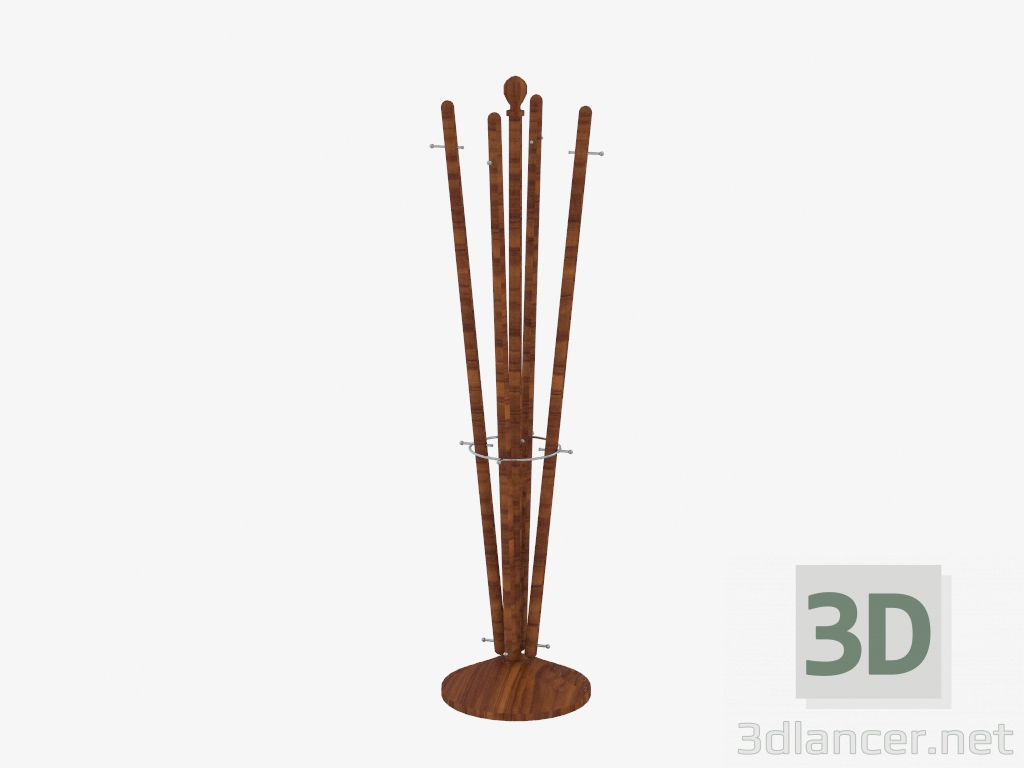 3d model Percha de ropa (Art. JSL 3604) - vista previa