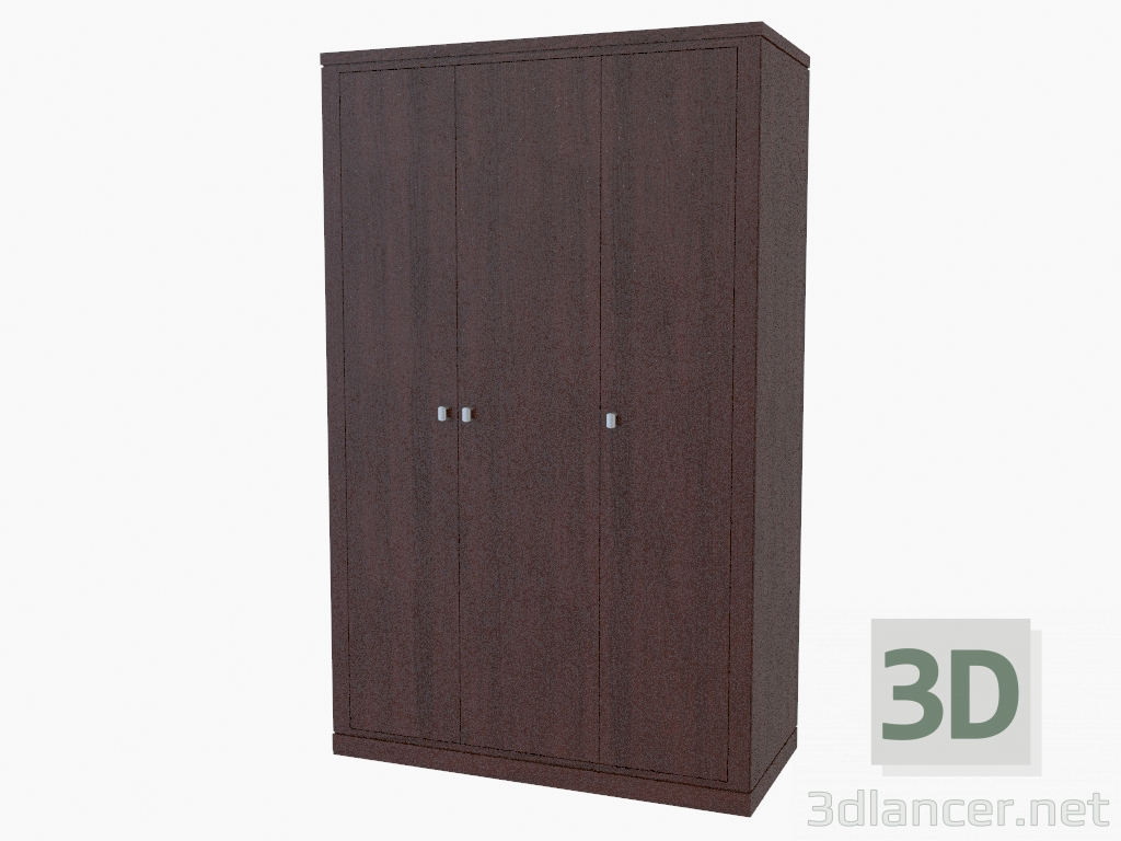 3D Modell Kleiderschrank (675-32) - Vorschau