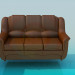 3d model Sofá con silla - vista previa
