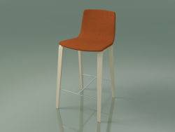 Bar chair 5902 (4 wooden legs, upholstered, white birch)