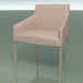 3d model Armchair 2702 (with fabric upholstery, Bleached oak) - preview