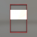 3d model Mirror ZL 08 (450х750, red) - preview