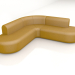 3d model Sofa Artiko Single Sofa AT23 (2310x2310) - preview