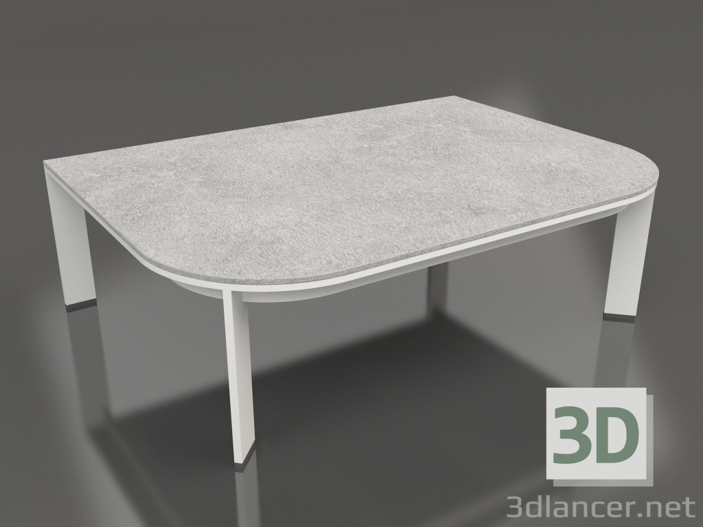 3d model Mesa auxiliar 60 (gris ágata) - vista previa