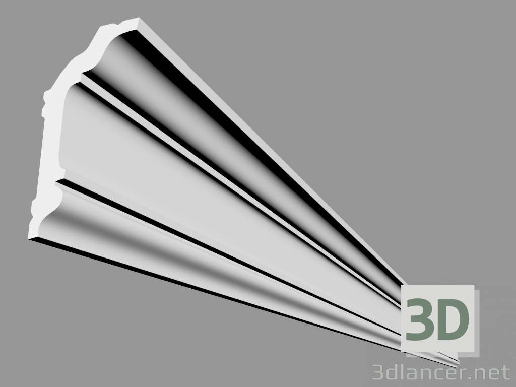 3d model Cornice СХ176 (200 x 8 x 4 cm) - vista previa