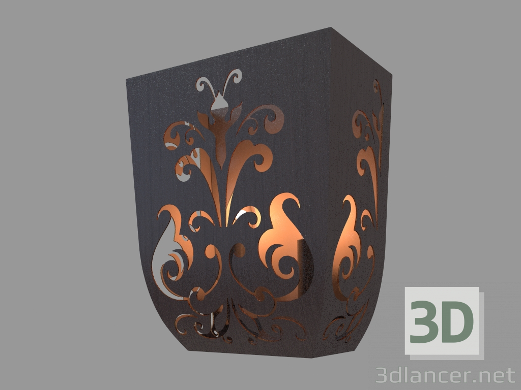 3d model Sconce FERRO (ARM610-02-R) - preview