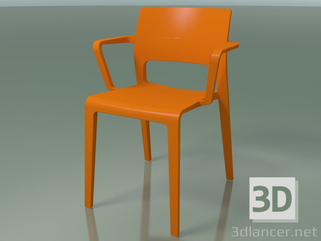 Modelo 3d Cadeira com braços 3602 (PT00003) - preview