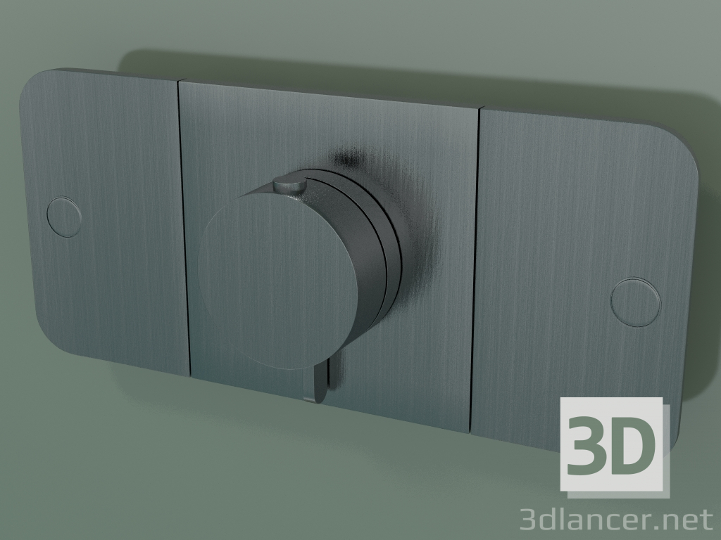 3d model Shower faucet, 2 outlets (45712340) - preview