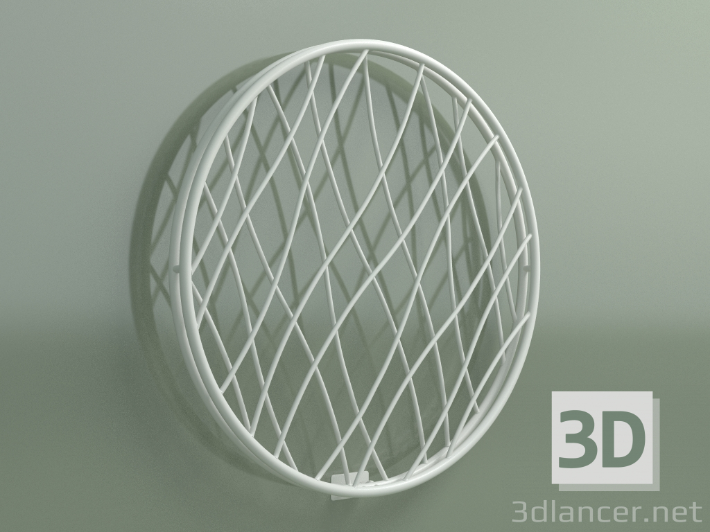 3d model Radiador Medusa (1415x1415, blanco estándar) - vista previa