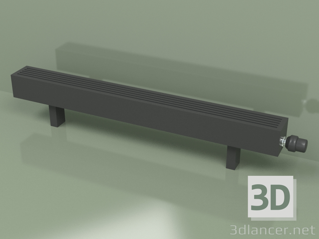 3d model Convector - Aura Comfort (90x1000x96, RAL 9005) - preview