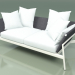 3d model Sofa 002 (Metal Milk, Batyline Gray) - preview