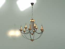 Hanging chandelier Lazzaro 60098-9 (black)