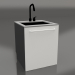 3D modeli Lavabo 60 cm (beyaz) - önizleme