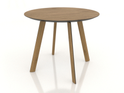 Esstisch BRASKO 900x900x750 mm (Eiche natur)