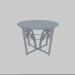 3d Table model buy - render