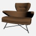 3d model Sillón 1 Maryland - vista previa