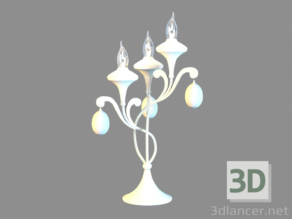 3d model Table lamp A3239LT-3WH - preview