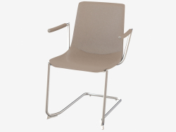 Chair with armrests DS-718-02