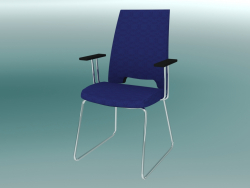 Silla de oficina con reposabrazos (21V PP)