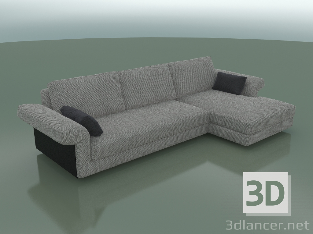 3D Modell Winkelsofa Cliff (3430 x 1710 x 760, 343CL-171-CL) - Vorschau