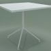 Modelo 3d Mesa quadrada 5708, 5725 (H 74 - 79x79 cm, espalhado, branco, V12) - preview