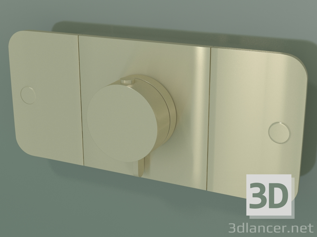 3d model Shower faucet, 2 outlets (45712990) - preview