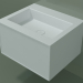 3d model Lavabo con cajón (06UC32401, Glacier White C01, L 60, P 50, H 36 cm) - vista previa