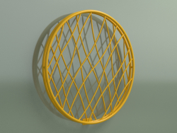 Radiator Medusa (1415x1415, Melon Yellow - RAL 1028)