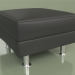 3d model Ottoman Evolution (Black leather) - preview