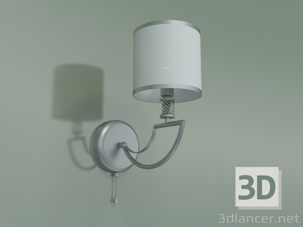 Modelo 3d Arandela Licata 60099-1 (prata) - preview