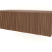 3d model Hanging shelf ST 06 (1 corrugated door, 800x315x250, wood brown light) - preview