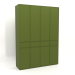 3d model Wardrobe MW 03 paint (2000x580x2800, green) - preview